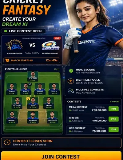 Satka123 (satka matka 123) fantasy cricket & matchday visual 3